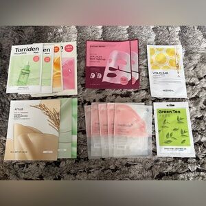 Korean Face Sheet Masks BUNDLE